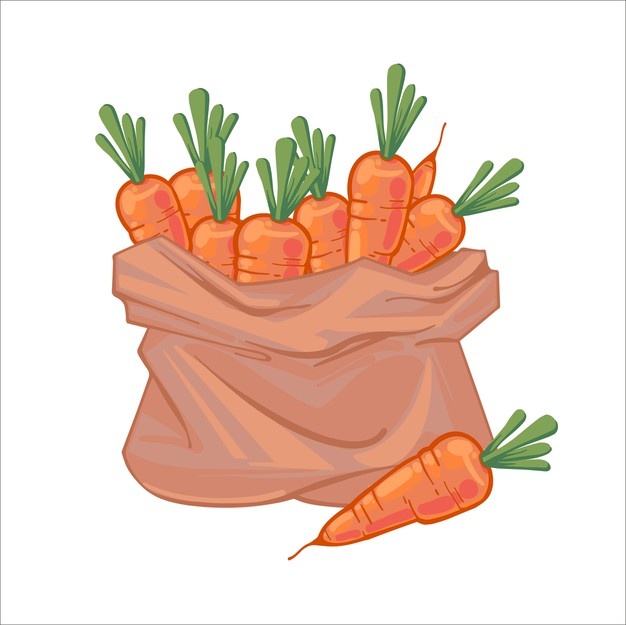 Sac de Carottes 2Kg sponsoring pour nos animaux
